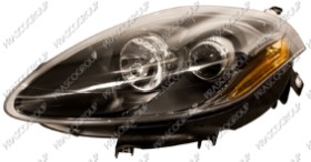 PHARE GAUCHE H1+H1 ELECTRIQUE SANS MOTEUR