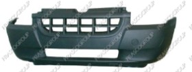 PARE-CHOCS AVANT NOIR - MOD. AVEC GRILLE