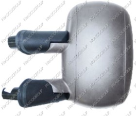 RETROVISEUR GAUCHE MECANIQUE-AVEC APPRET-CONVEX/CHROME'