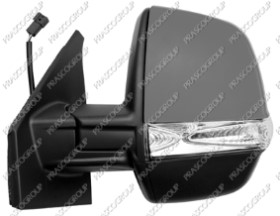 RETROVISEUR GAUCHE ELECTRIQUE-CHAUFFANT-AVEC APPRET-AVEC FEU-6 BROCHES MOD. CARGO
