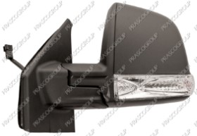 RETROVISEUR GAUCHE CABLE-NOIR-AVEC FEU MOD. COMBI/PANORAMA