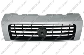 GRILLE CALANDRE PEINTE ARGENT/NOIRE