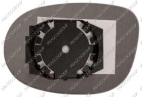 VERRE DE RETROVISEUR DROIT-CONVEX-CHAUFFANT-CHROME'-MOD. 2008 &gt;