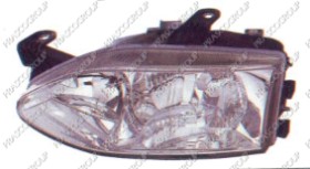 PHARE GAUCHE H7+H1 ELECTRIQUE SANS MOTEUR-GLACE LISSE MOD. > 04/01