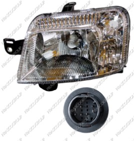 PHARE GAUCHE H4 ELECTRIQUE AVEC MOTEUR MOD. > 09