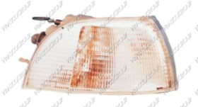 FEU AVANT DROIT BLANC-AVEC PORTE LAMPE