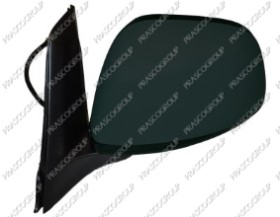 RETROVISEUR GAUCHE ELECTRIQUE-NOIR-CONVEXE/CHROME'