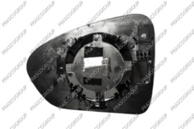 VERRE DE RETROVISEUR DROIT-CONVEX-CHROME'