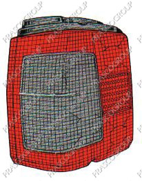 FEU D'AILE ARRIERE DROIT-AVEC PORTE LAMPE