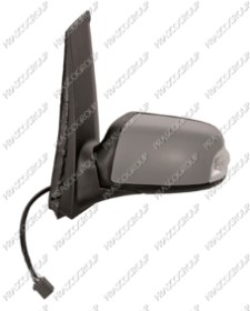 RETROVISEUR GAUCHE ELECTRIQUE-CHAUFFANT-AVEC APPRET-AVEC FEU REPETITEUR-RABATTABLE-AVEC FEU DE SOL-CONVEXE/CHROME' 10H9P