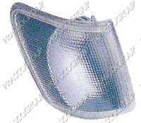 FEU AVANT DROIT BLANC SANS PORTE LAMPE