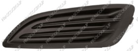 GRILLE GAUCHE STRUCTUREE' DE PARE-CHOCS-NOIRE SANS SIEGES ANTIBROUILLARD