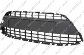 GRILLE CENTRALE DE PARE-CHOCS AVANT-NOIRE-AVEC TROUS CADRE