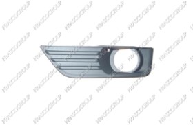 GRILLE DROITE SURFACE GRUANULEUESE DE PARE-CHOCS-NOIRE AVEC SIEGES ANTIBROUILLARD