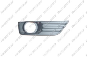 GRILLE GAUCHE STRUCTUREE' DE PARE-CHOCS-NOIRE AVEC SIEGES ANTIBROUILLARD