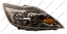 PHARE DROIT H7+H1 ELECTRIQUE AVEC MOTEUR-AVEC FEU DE VIRAGE STATISTIQUE (AFS)-NOIR