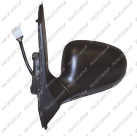 RETROVISEUR GAUCHE ELECTRIQUE-NOIR-CHAUFFANT-CONVEXE/CHROME' 7H5P