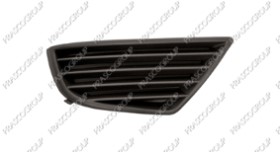 GRILLE DROITE SURFACE GRUANULEUESE DE PARE-CHOCS-NOIRE SANS SIEGES ANTIBROUILLARD
