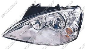 PHARE GAUCHE H1+H7 ELECTRIQUE SANS MOTEUR