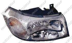 PHARE DROIT H4 ELECTRIQUE SANS MOTEUR-CHROME' MOD. &gt; 03