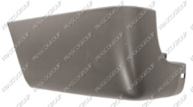 EMBOUT GAUCHE DE PARE-CHOCS ARRIERE GRIS FONCE' STRUCTURE'