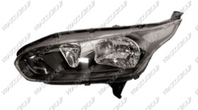 PHARE GAUCHE H7+H15 ELECTRIQUE AVEC MOTEUR NOIR MOD. VAN