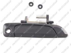 POIGNEE EXTERIEURE AVANT DROITE-NOIRE/LISSE -AVEC TROU BARILLET