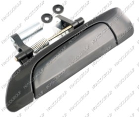 POIGNEE EXTERIEURE ARRIERE GAUCHE NOIRE/LISSE