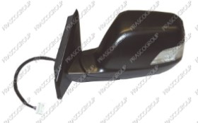 RETROVISEUR GAUCHE ELECTRIQUE-NOIR-CHAUFFANT-AVEC FEU REPETITEUR