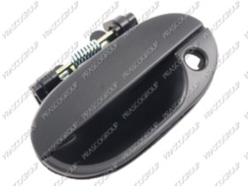 POIGNEE EXTERIEURE AVANT GAUCHE NOIRE-AVEC TROU BARILLET