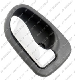 POIGNEE INTERIEURE AVANT DROITE AVEC LEVIER CHROME'-BASE NOIRE