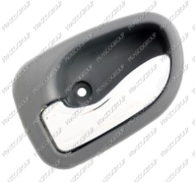 POIGNEE INTERIEURE AVANT GAUCHE AVEC LEVIER CHROME'-BASE GRISE