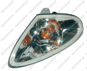 FEU AVANT GAUCHE BLANC-AVEC PORTE LAMPE