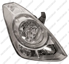 PHARE DROIT H1+H7 ELECTRIQUE SANS MOTEUR