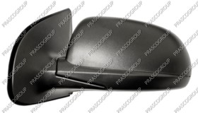 RETROVISEUR GAUCHE ELECTRIQUE-NOIR-CHAUFFANT-CONVEXE/CHROME'-8H5P