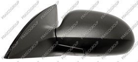 RETROVISEUR GAUCHE MECANIQUE-NOIR-CONVEX/CHROME'