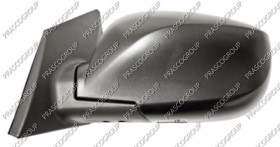 RETROVISEUR GAUCHE ELECTRIQUE-NOIR-CHAUFFANT-CONVEXE/CHROME'