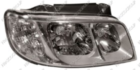 PHARE DROIT H7+H1 ELECTRIQUE SANS MOTEUR