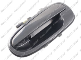 POIGNEE EXTERIEURE ARRIERE GAUCHE NOIRE/LISSE