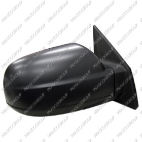 RETROVISEUR DROIT ELECTRIQUE-NOIR-RABATTABLE--CONVEXE/CHROME'