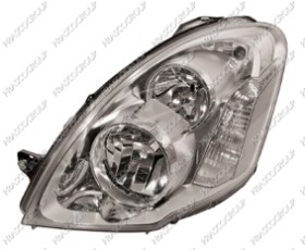 PHARE GAUCHE H1+H7 ELECTRIQUE AVEC MOTEUR