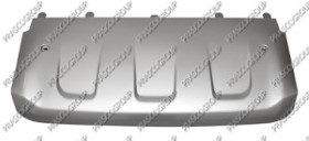 BANDEAU INFERIEUR CENTRALE DE PARE-CHOCS AVANT-PEINTE ARGENT MOD. S