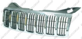 GRILLE CALANDRE -AVEC CADRE CHROME'