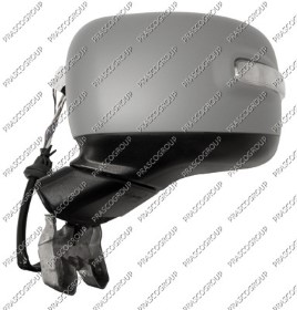 RETROVISEUR GAUCHE ELECTRIQUE-CHAUFFANT-AVEC APPRET-AVEC FEU REPETITEUR-RABATTABLE-ASPHERIQUE/CHROME'