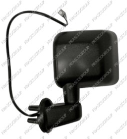 RETROVISEUR GAUCHE ELECTRIQUE-NOIR-CHAUFFANT/PLAT