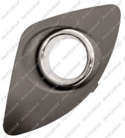 GRILLE GAUCHE NOIRE DE PARE-CHOCS-AVEC SIEGE ANTIBROUILLARD