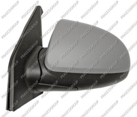 RETROVISEUR DROIT MECANIQUE-AVEC APPRET-CONVEX/CHROME'