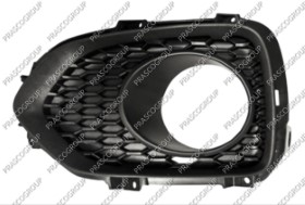 GRILLE GAUCHE NOIRE DE PARE-CHOCS-AVEC SIEGE ANTIBROUILLARD