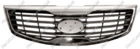 GRILLE CALANDRE GRIS/ARGENT AVEC MOULURE CHROMEE