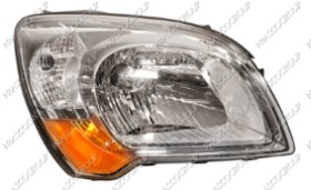 PHARE DROIT H4 ELECTRIQUE SANS MOTEUR-FEU ORANGE